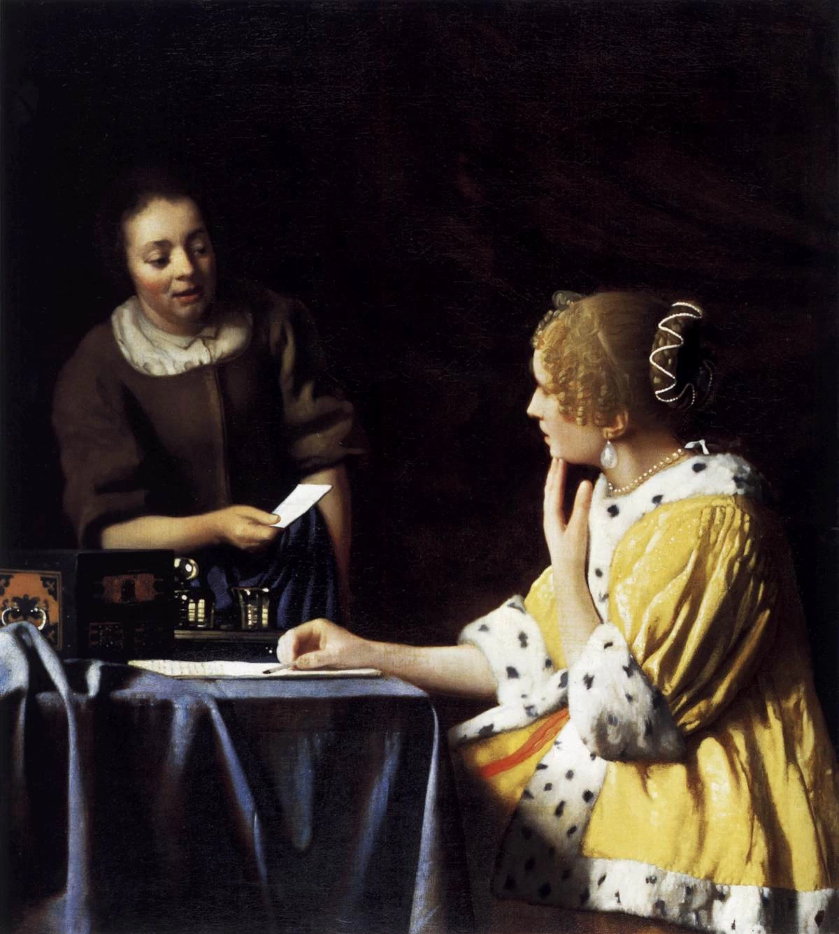 Padrona e cameriera - Frick Collection, New York
